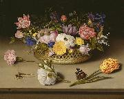 Ambrosius Bosschaert Flower Still Life painting